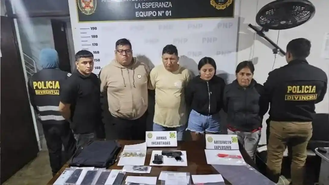 Image from Perú21 : 🚨Trujillo: Detienen a presunto lugarteniente de 'Cuchillo' vinculado ...