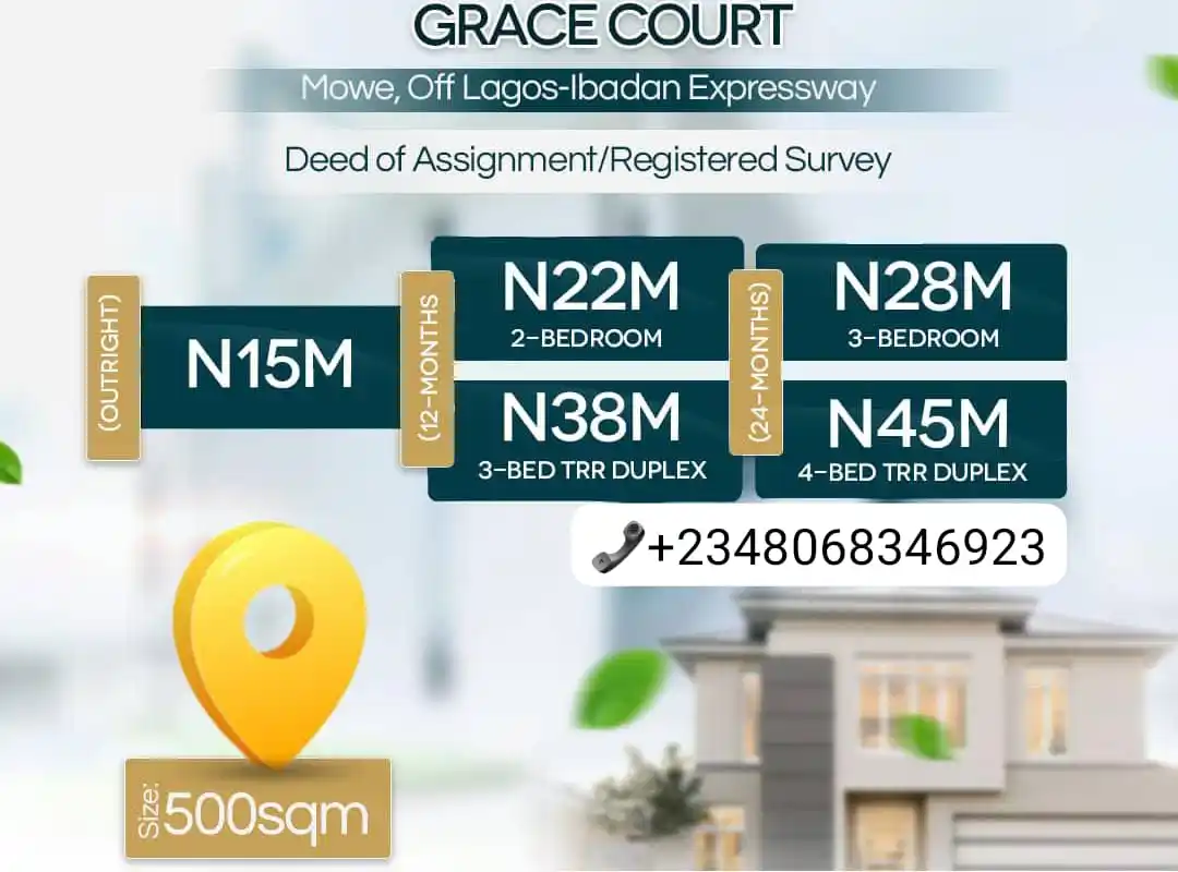 Image from GRACEMPIRE Wealthy Trybe: Wait no more! Your dream home is now a reality and you don't have to b...