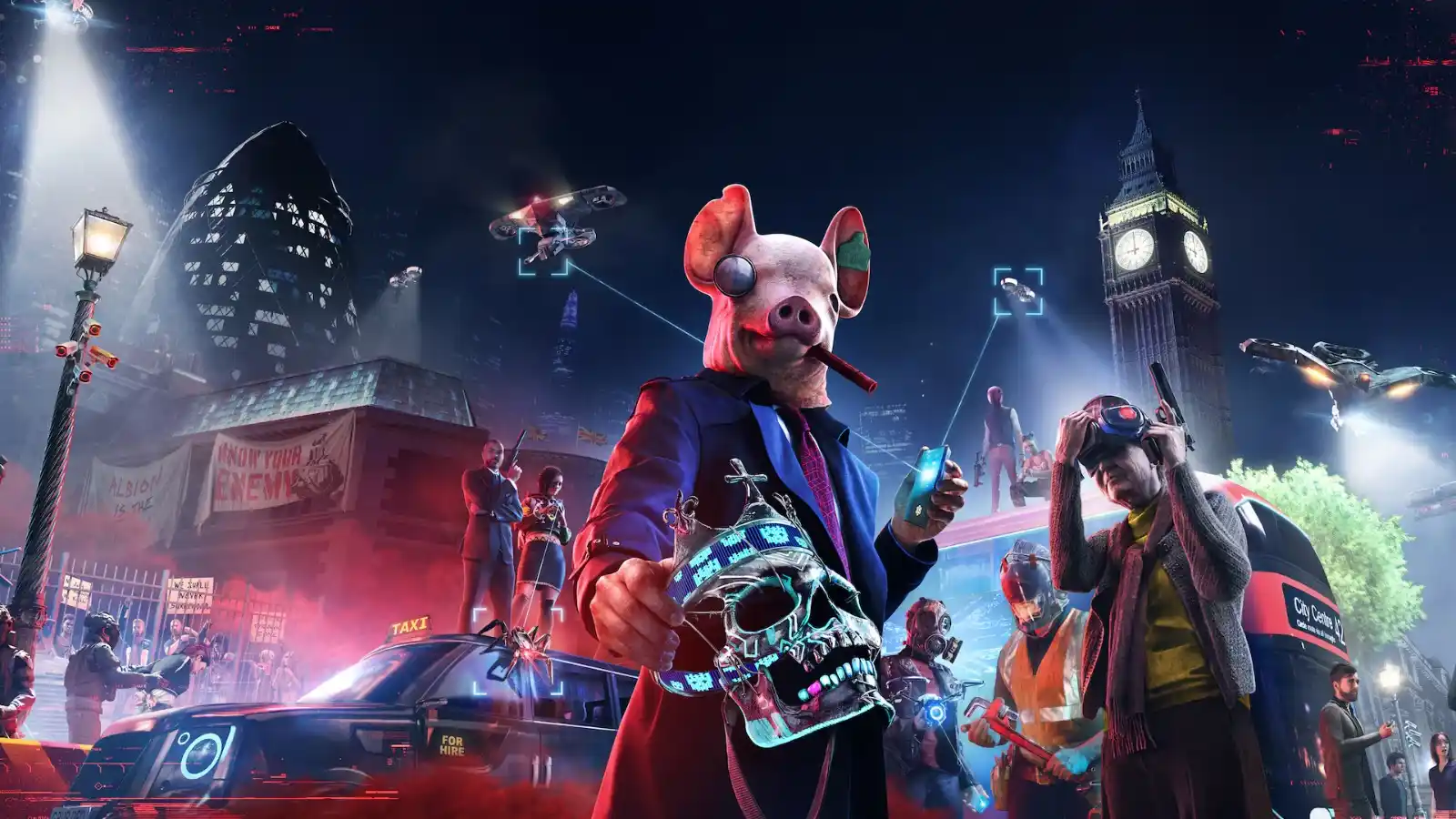Image from New Level Argentina: *Watch Dogs®: Legion PS4 & PS5*  Crea una resistencia con prácticament...