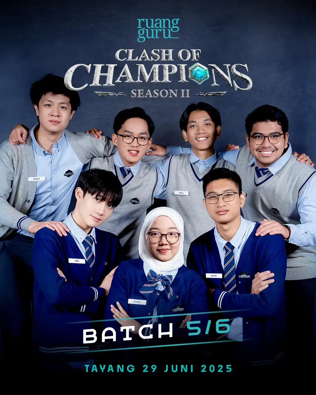 Image from Clash of Champions: *Cast Reveal - Ruangguru Clash of Champions Season 2 🔥* Musim kedua ...