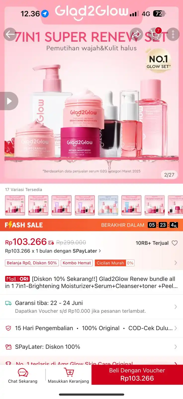 Image from Racun shopee 🛒🎀: CEPET SEPAKET G2G https://s.shopee.co.id/7V4oJT1Um7...