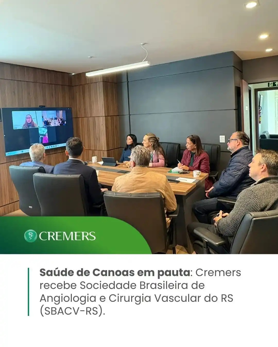 Image from Cremers: *Cirurgia vascular em Canoas*. 🔎 Preocupados com desassistência em ci...