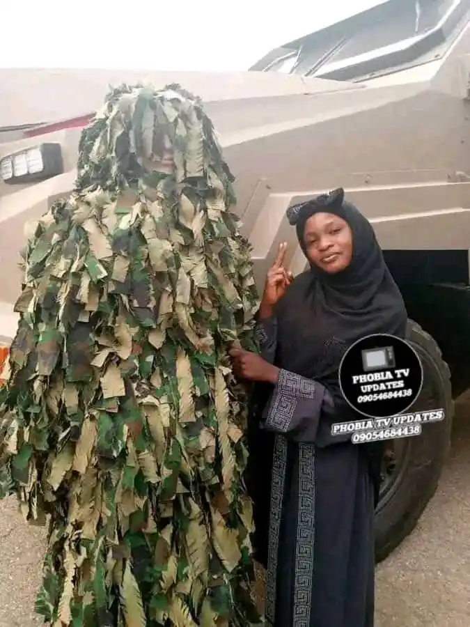 Image from PHOBIA TV 📺 UPDATES STATION 🚓🚨: Civilians will call it military masquerade.  But Military calls it Cam...