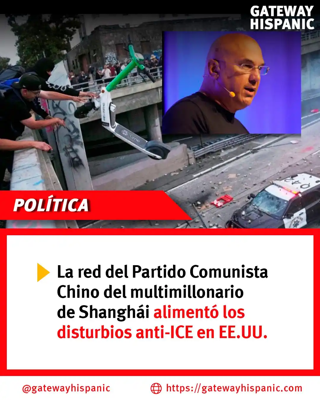 Image from Gateway Hispanic: 🇨🇳💵 ¡Alarma en EE.UU.! El FBI investiga cómo un multimillonario vin...