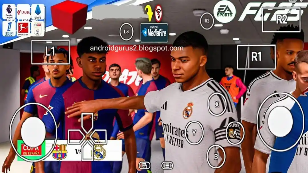 Image from AndroidGurus: 🔰 *EA FC25 PPSSPP NEW HD Face And Graphics Download* 🔥 *Download L...