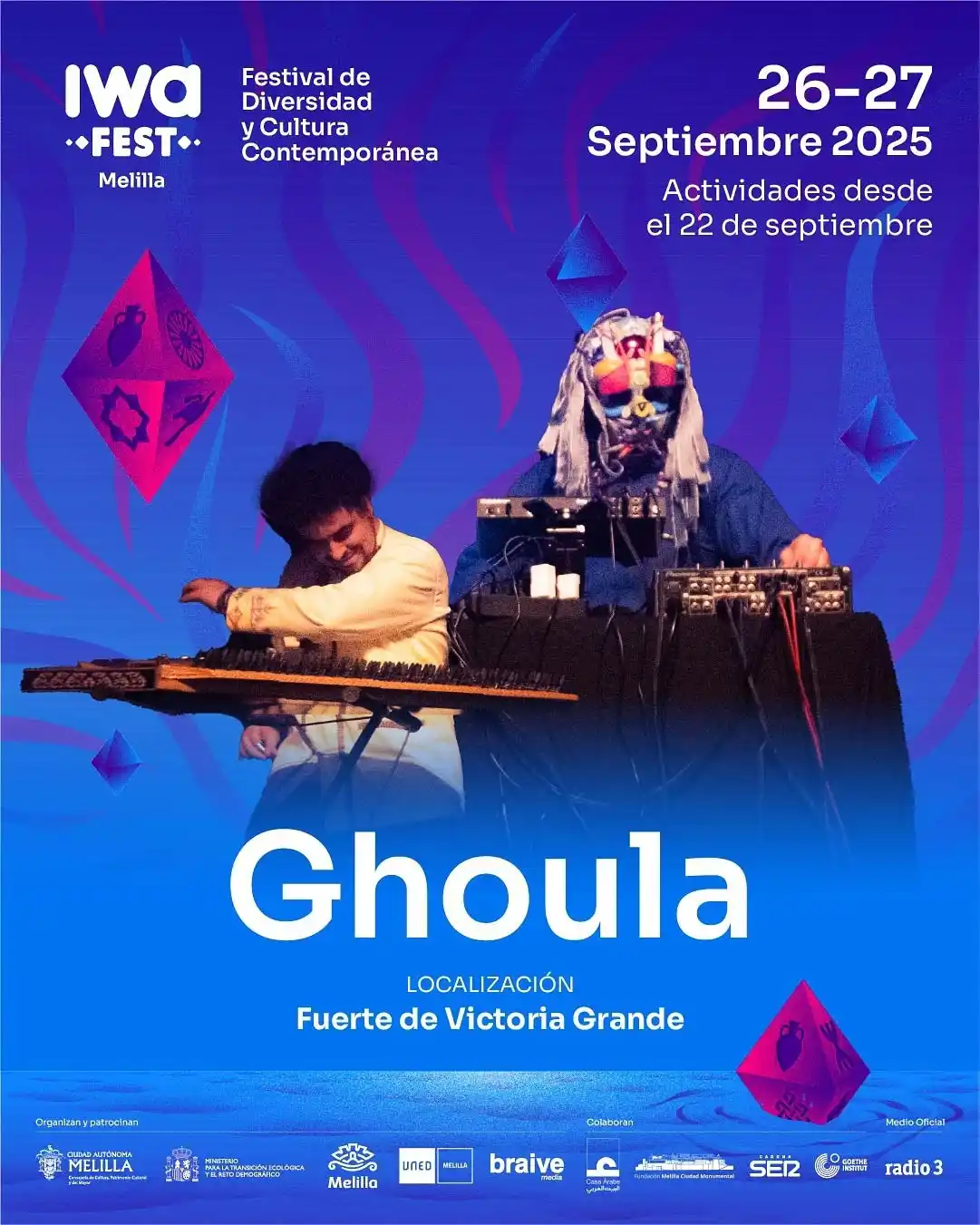 Image from Ciudad Autónoma de Melilla: 🎉 ¡Empieza la fiesta en Iwa Fest 2025 y lo hacemos a lo grande con *G...