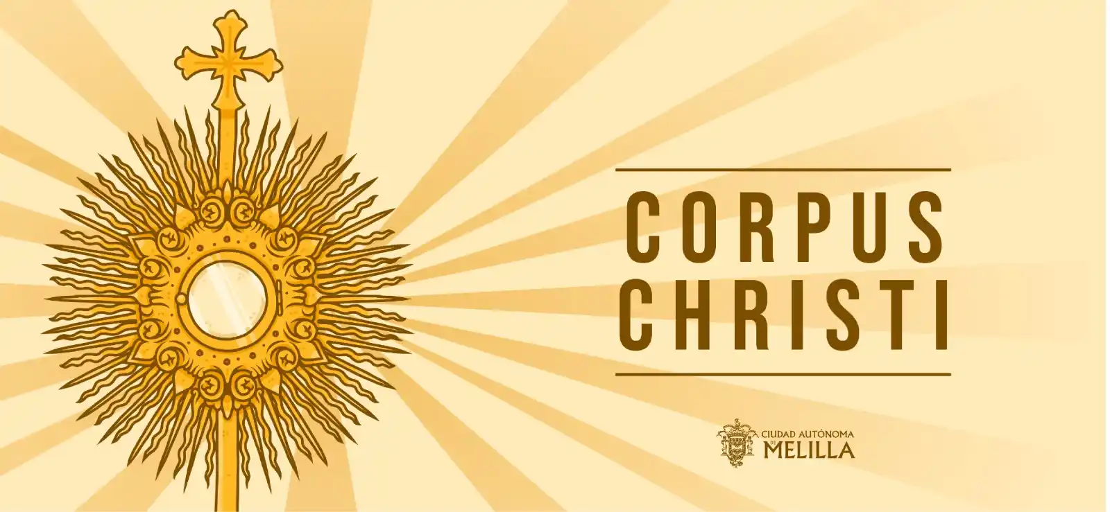 Image from Ciudad Autónoma de Melilla: ✝️ ¡Feliz *Corpus Christi* a la Comunidad Católica de Melilla! ℹ️ _El...