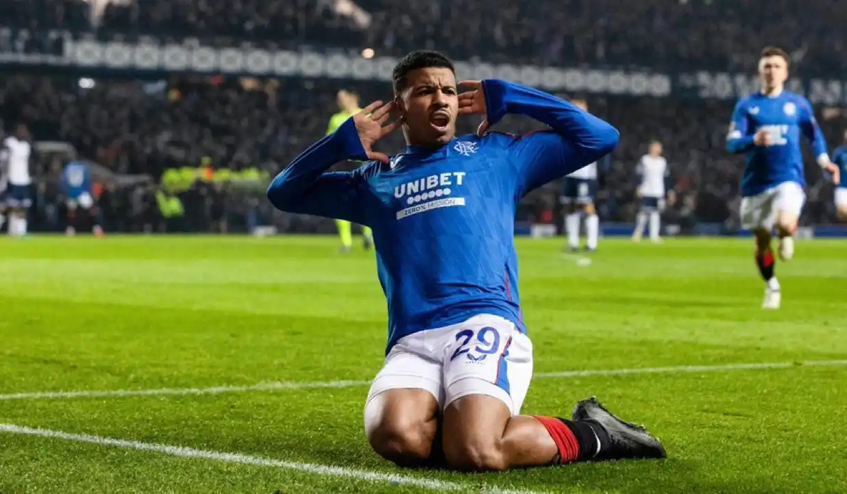 Image from SportÔMaroc Channel: *Football*   La pépite marocaine des Glasgow Rangers, Hamza Igamane, s...