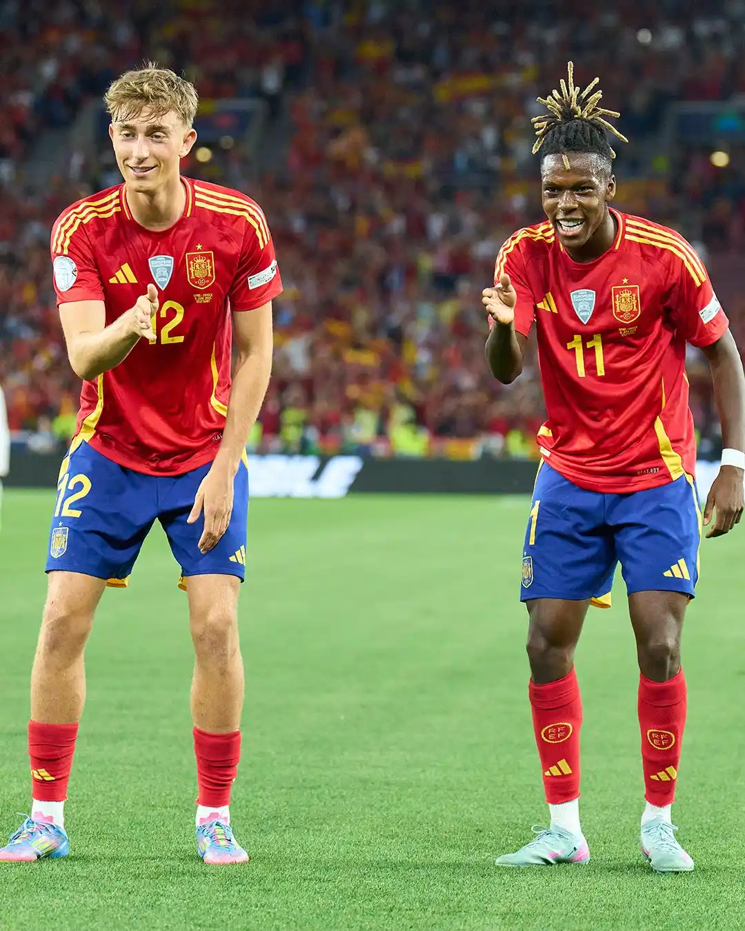 Image from Sportz Point | Follow your game: Half time | Spain 2-0 France In the UEFA Nations League semi-finals, ...