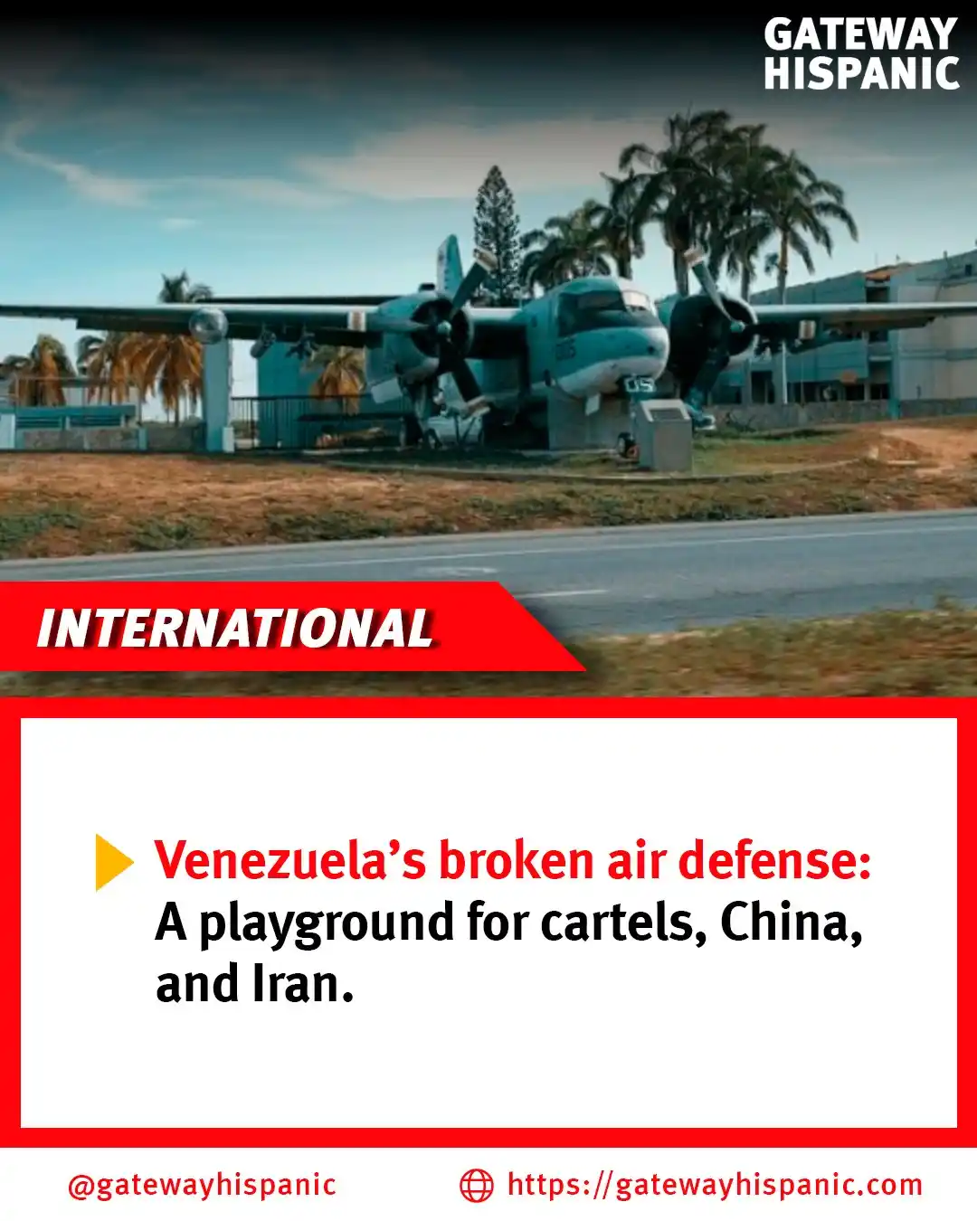 Image from Gateway Hispanic: 🚨 Hemispheric Alert: Over 60% of Venezuela’s air defense radars are d...