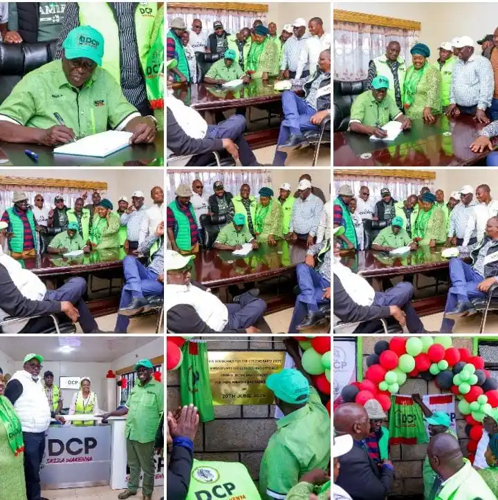 Image from GEN Z WORLD: It was my pleasure today, to officially open the Meru County DCP offic...