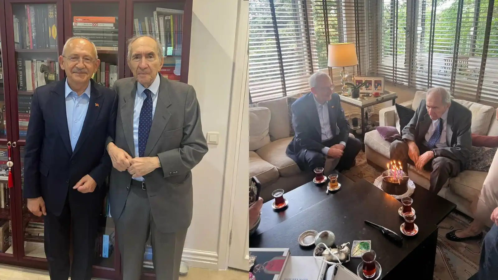 Image from Onedio: Kemal Kılıçdaroğlu, geçirdiği ameliyatın ardından ve doğum günü dolayı...