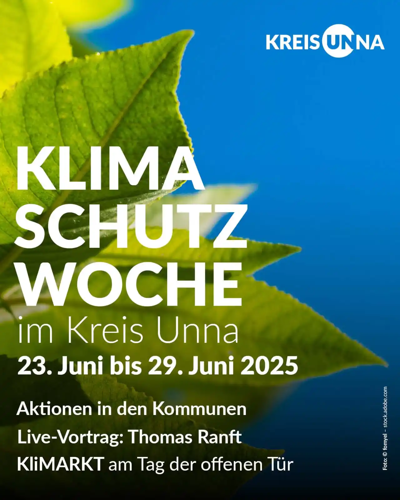 Image from Kreis Unna: 🌍 Klimaschutzwoche im Kreis Unna | 23.–29. Juni 2025 In der Klimasc...