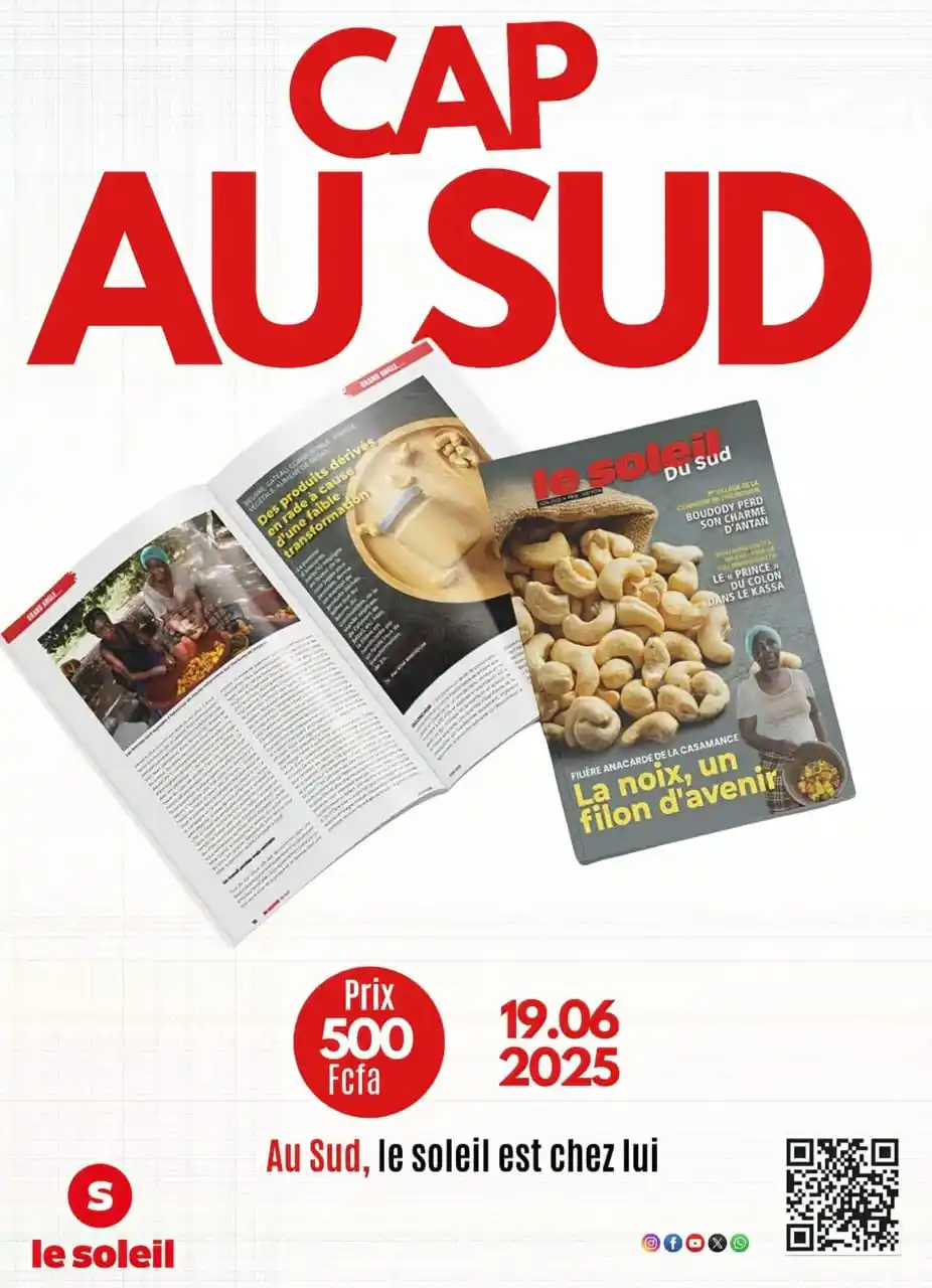 Image from Le SOLEIL SN: 🌞 Le Soleil du Sud – Nouveau Magazine 🌴 En kiosque dès ce vendredi 2...