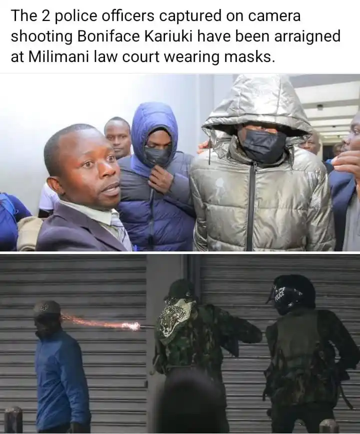 Image from GEN Z WORLD: Let all the police officers be reminded that they can wear prisoners u...