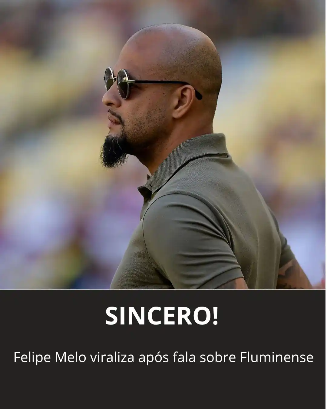 Image from Bolavip | Sou Fluminense: 🗣️ MANDOU A REAL! Felipe Melo viraliza após fala sobre Fluminense no ...