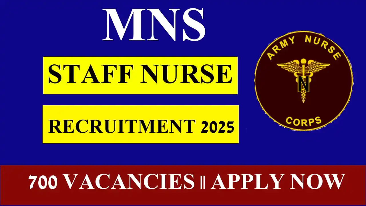 Image from NursingRoot.com: 🔴MNS Staff Nurse Recruitment 2025: Online Registration Soon started ...