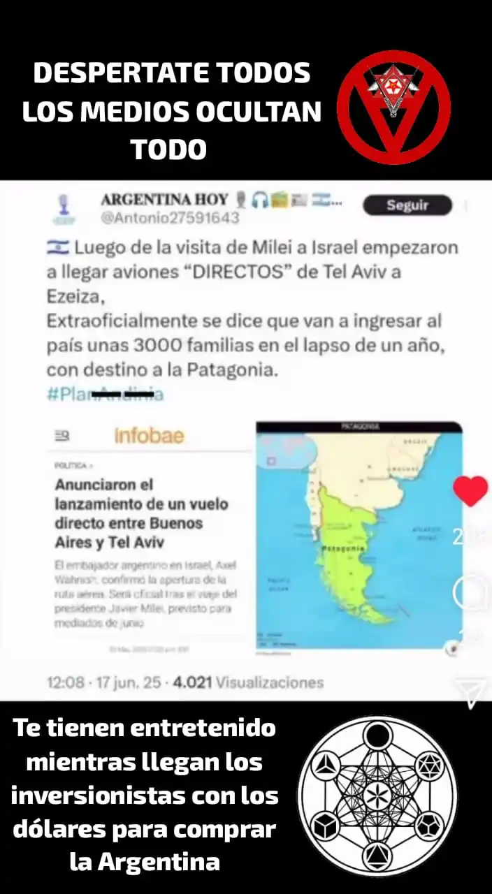 Image from ℂ𝔸ℕ𝔸𝕃 ℕ𝕆 𝔸𝕃 ℕ𝕆𝕄 𝔼ℕ 𝔸ℝ𝔾𝔼ℕ𝕋𝕀ℕ𝔸 🇦🇷☀️💪🎼🎵: NOM SINARQUÍA JUDEOMASONERIA 🔯🇮🇱🇬🇧🇺🇸🇷🇺🇨🇳🇺🇳:  Mientras te ...