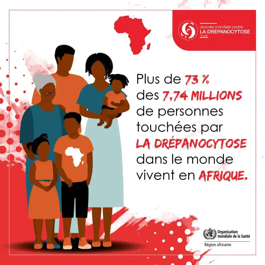 Image from Le Soir de Bamako: 🟡 SANTÉ🩸 19 juin – Journée mondiale de lutte contre la drépanocytose...