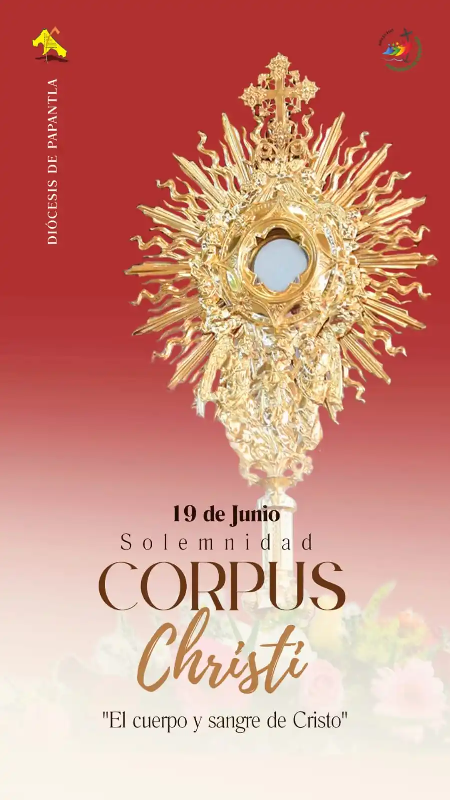 Image from Diócesis De Papantla: *Solemnidad del Cuerpo y la Sangre de Cristo*   🟡El jueves siguiente ...