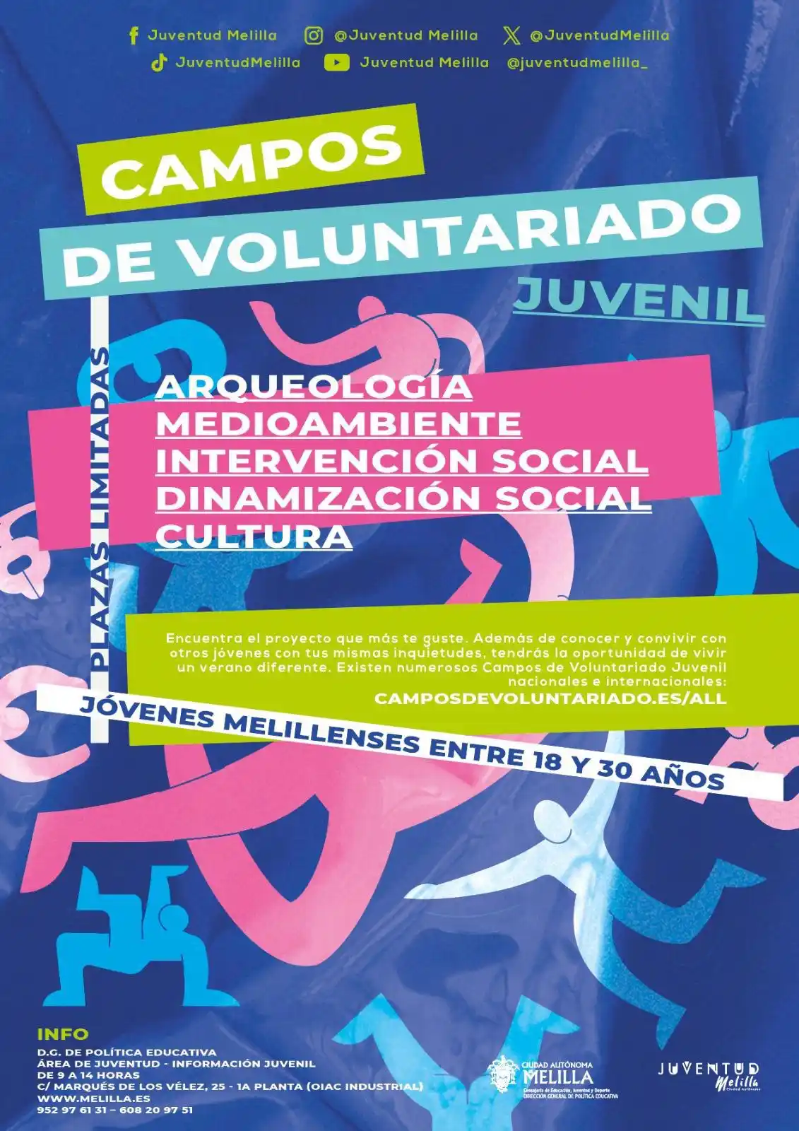 Image from Ciudad Autónoma de Melilla: 🌍 ¿Te gustaría vivir una experiencia diferente este verano?  Abierto ...