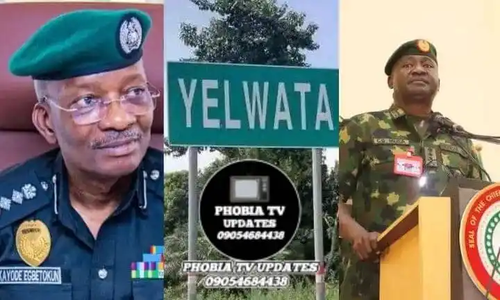 Image from PHOBIA TV 📺 UPDATES STATION 🚓🚨: The Nigeria military and the police have launched a joint, cross-borde...