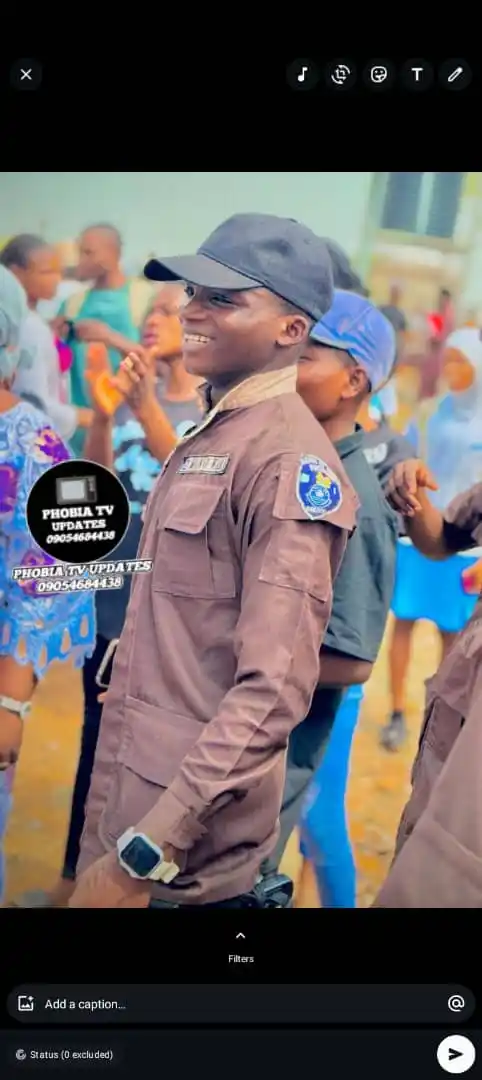 Image from PHOBIA TV 📺 UPDATES STATION 🚓🚨: The ruggedity must be kept..... Uniform man or nothing ❤️💯 PHOBIA 📺 ...