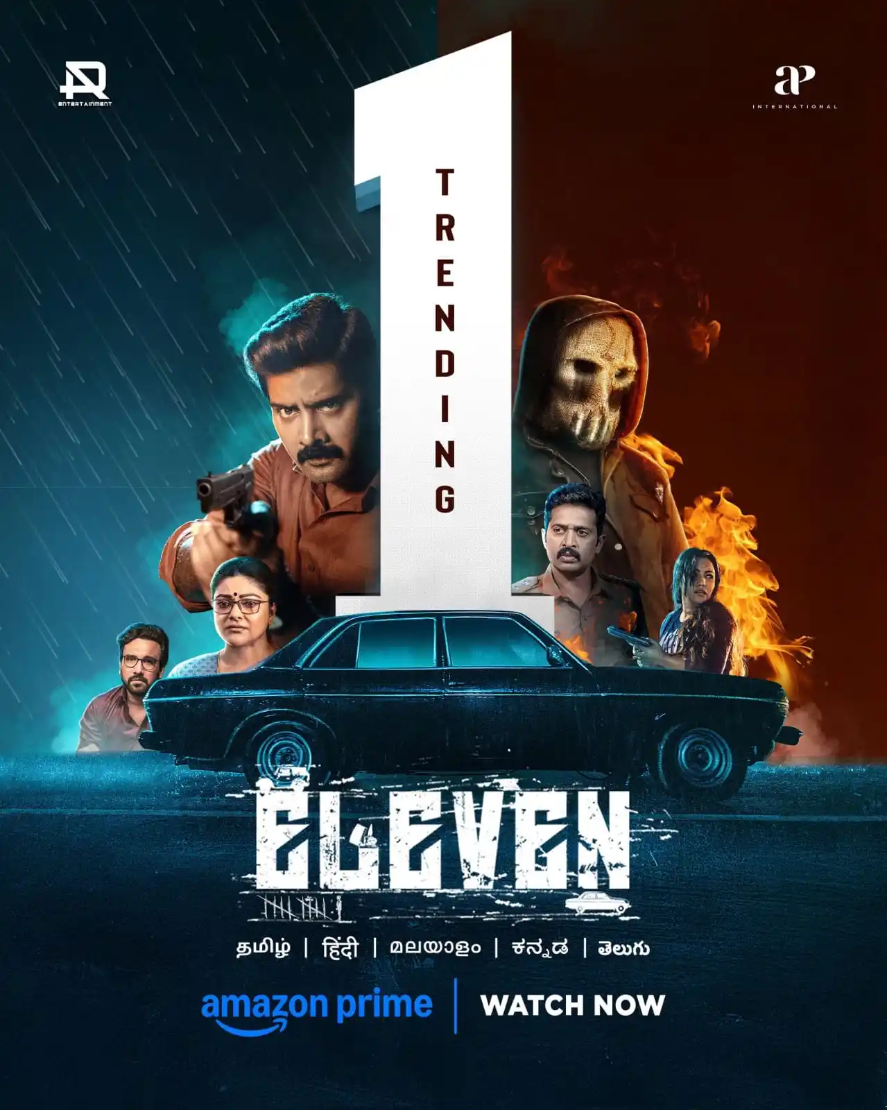 Image from 𝐒𝐇𝐀𝐘𝐔𝐒 𝐄𝐃𝐈𝐓𝐒: Tops Prime Video India at No. 1 🏆💥   *ELEVEN* Is Now streaming on Pr...