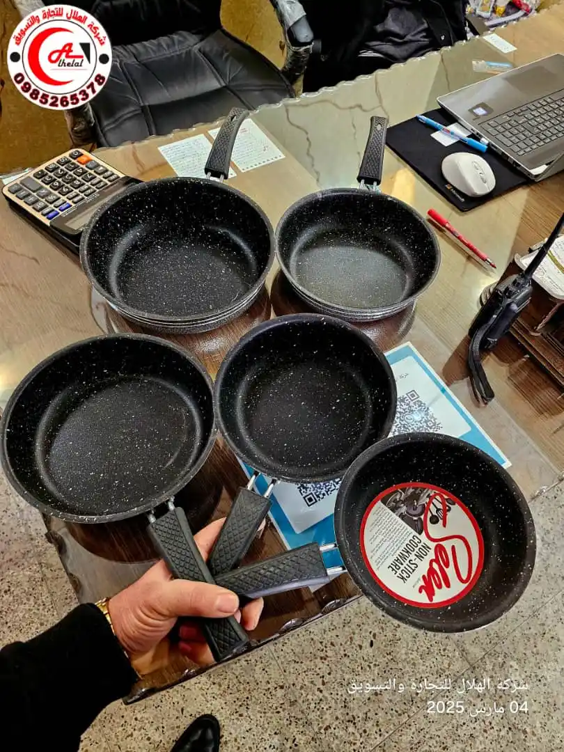 Image from امازون الهلال التجاري اونلاين: *_🤤🫣عرض نارر طقم مقلايات تيفال عالعرض يابلاششش يبدا سعر القطعة  من 1...