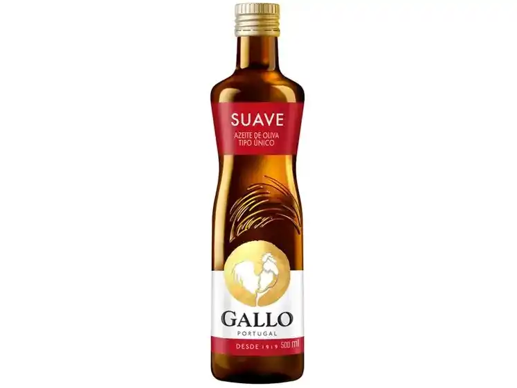 Image from Magazine Rafael Saturno Ofertas ,Descontos e Promoções (OFICIAL): *Azeite de Oliva Gallo Tipo Único 500ml*   ~De R$ 69,90~  ✅ R$ R$ 37,5...