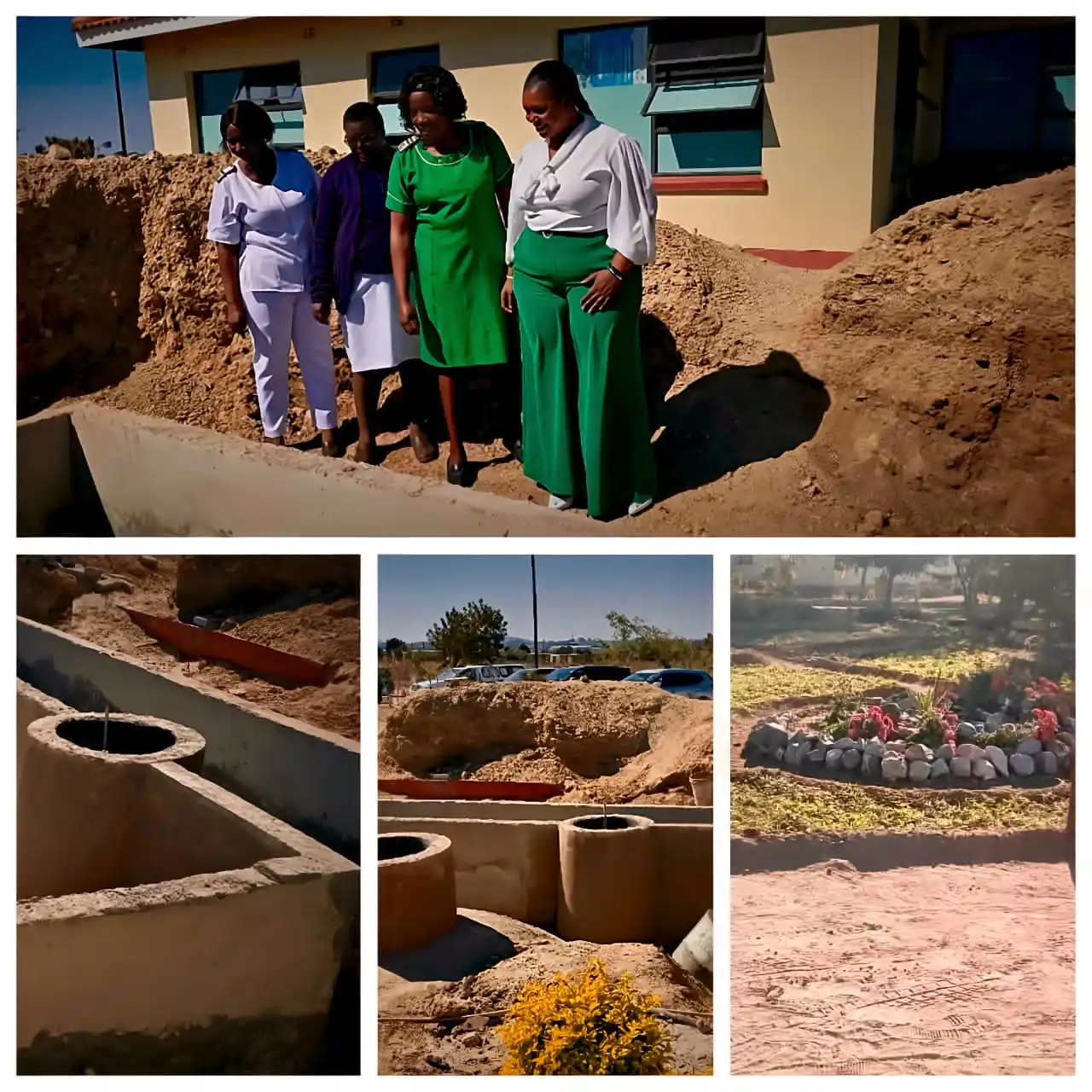 Image from MASVINGO PROVINCIAL INFORMATION DESK OFFICIAL: _Council Health Staff Tours Construction Sites for Health Infrastructu...