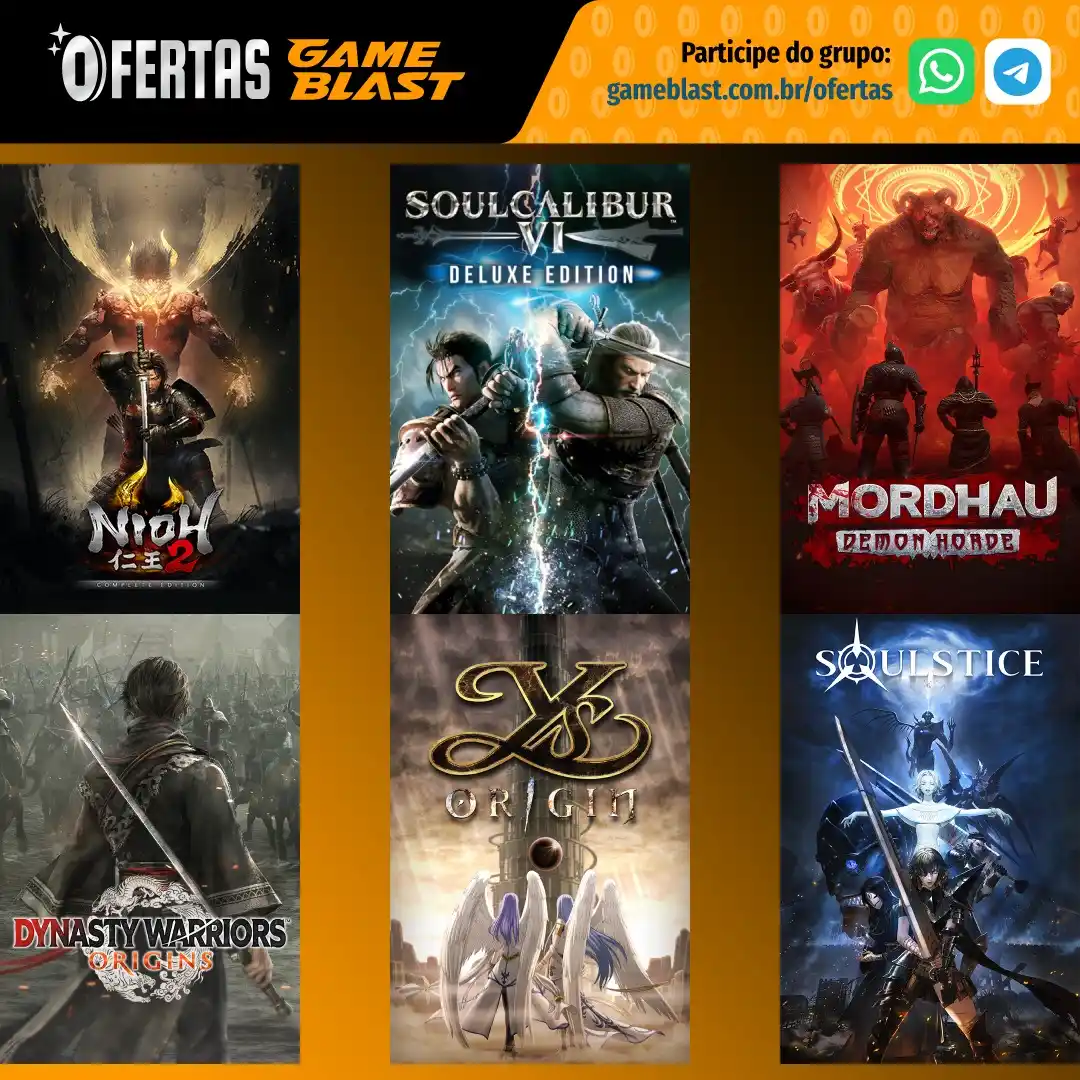 Image from Ofertas GameBlast: 👾 *[CUPOM] CONFIA* (via Nuuvem) * Jogos para PC (Steam) * Desconto de...