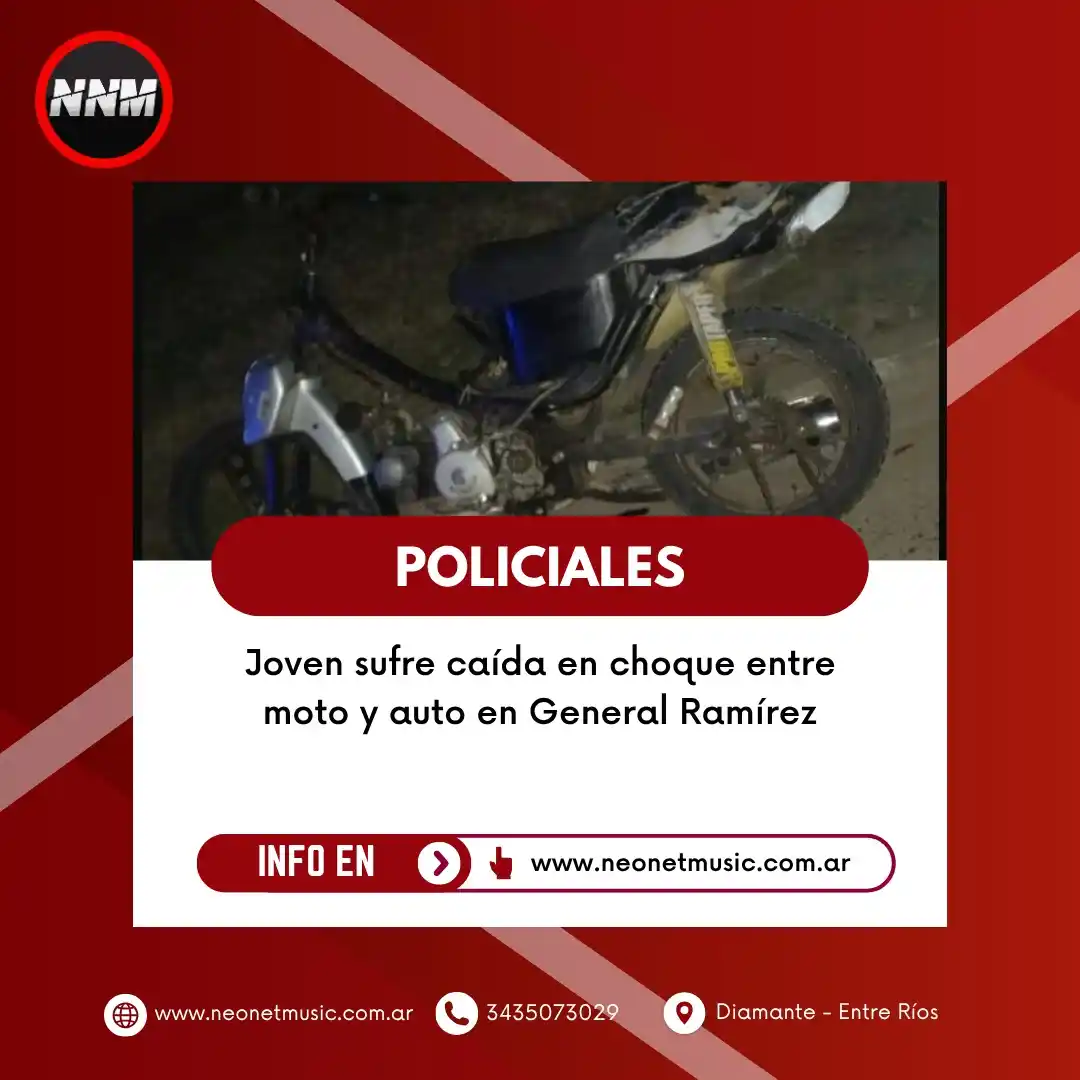 Image from Neo Net Music (Noticias): 🌃⚠️ El viernes por la noche, la esquina de Presidente Illía y Triunvi...