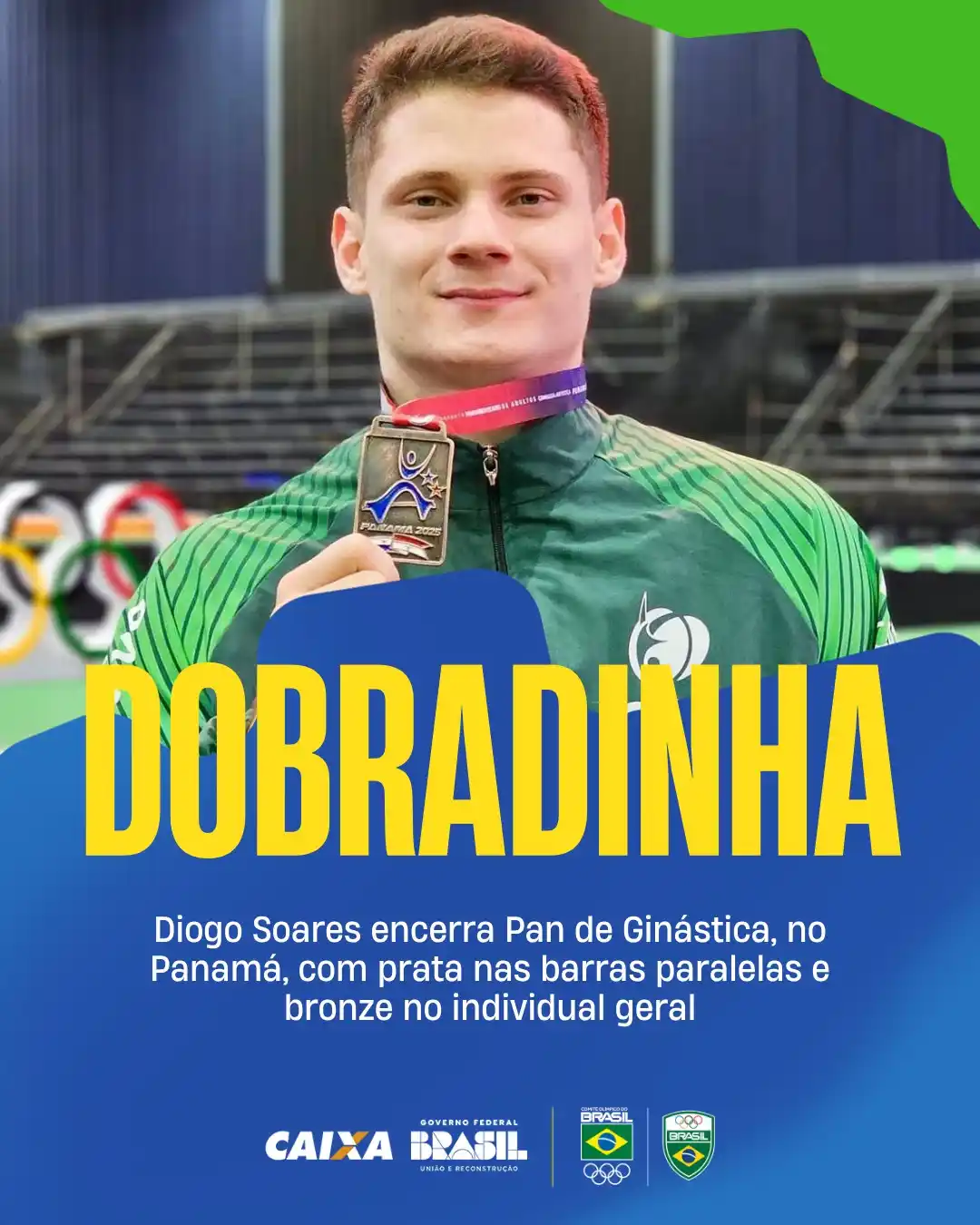 Image from Jogo Decisivo: ELE BRILHOU! 🥈🥉 Diogo Soares garantiu duas medalhas para o <a class...