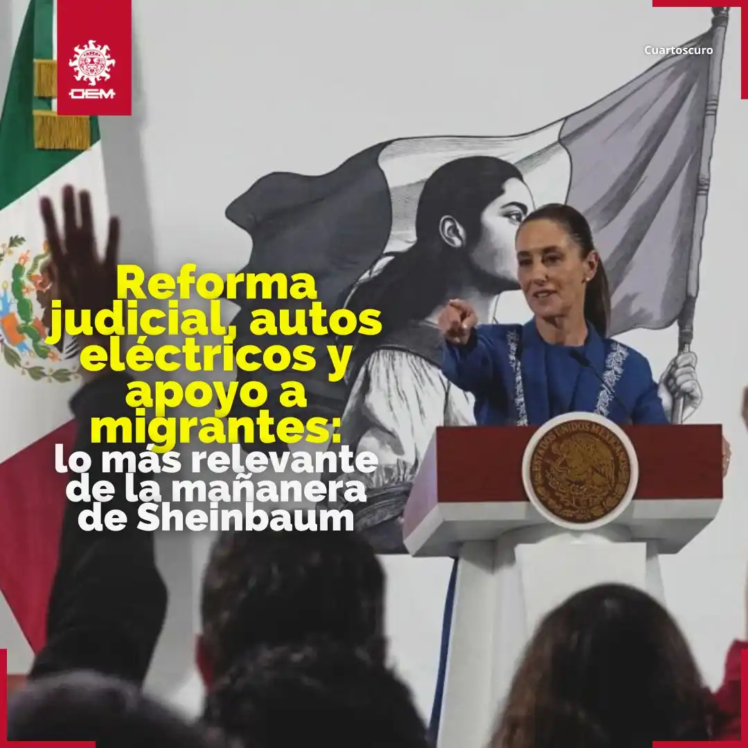 Image from EL SOL DE TAMPICO: 🔴📺 *EN LA MAÑANERA DE HOY*👩🏻💼🇲🇽 🚘⚡ Presentan los prototipos ...