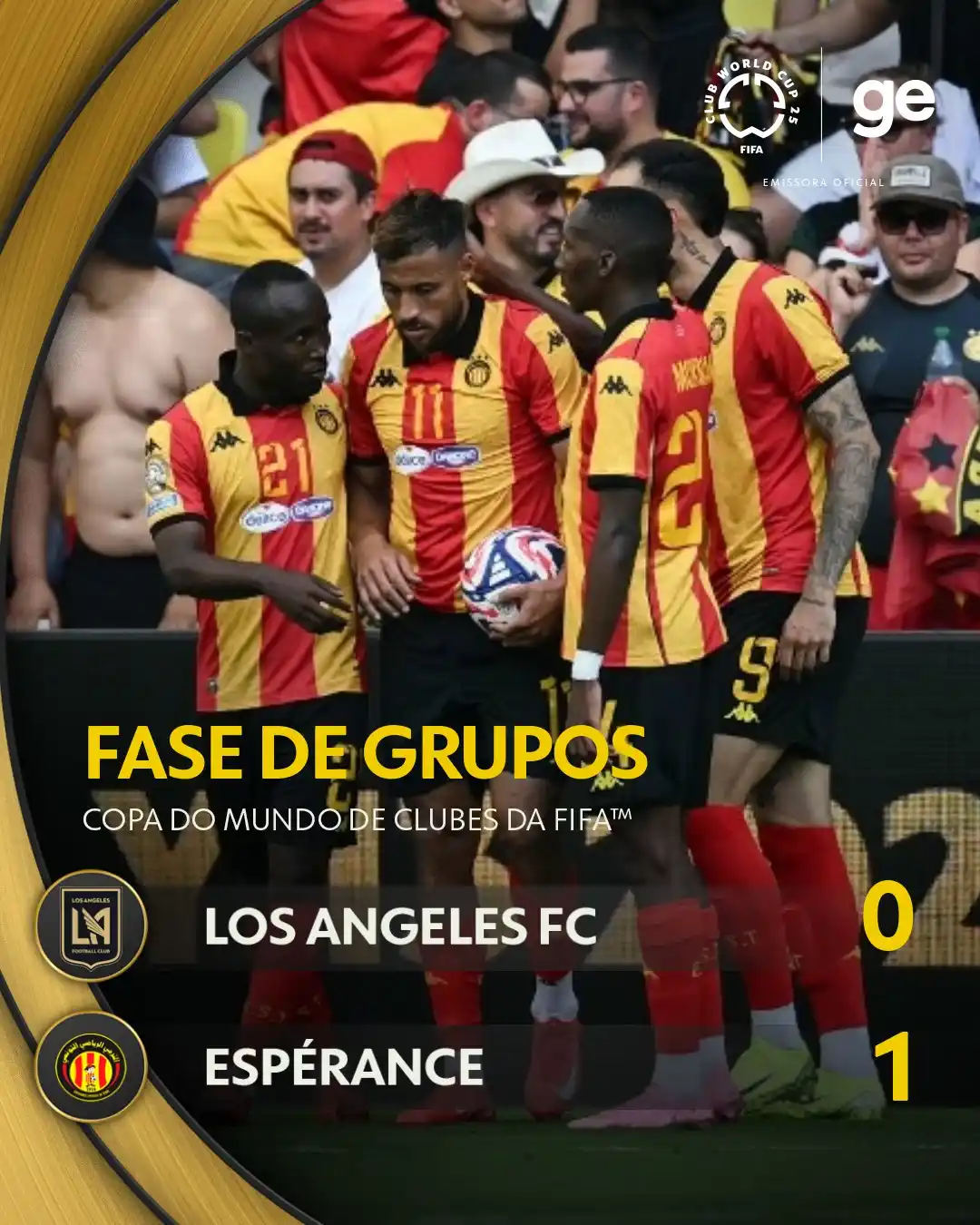 Image from Jogo Decisivo: Espérance vence, elimina o Los Angeles FC e garante a vaga do Flamengo...