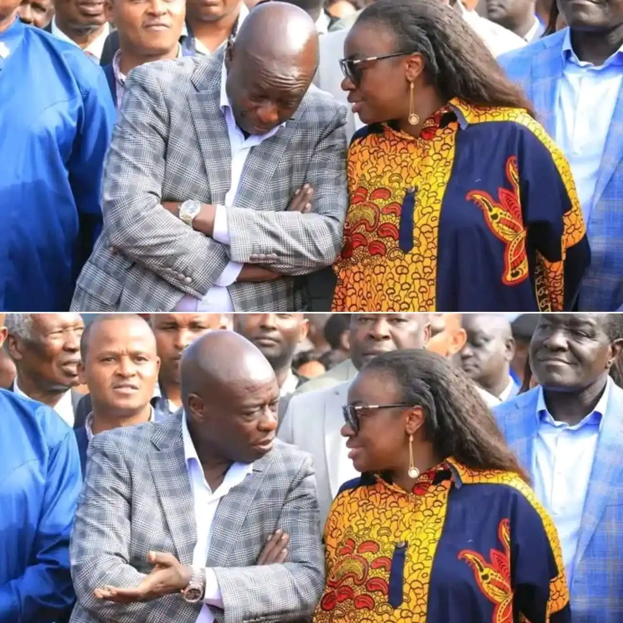 Image from 8T8 Media: Former Deputy President Rigathi Gachagua met with Kisii leaders as par...