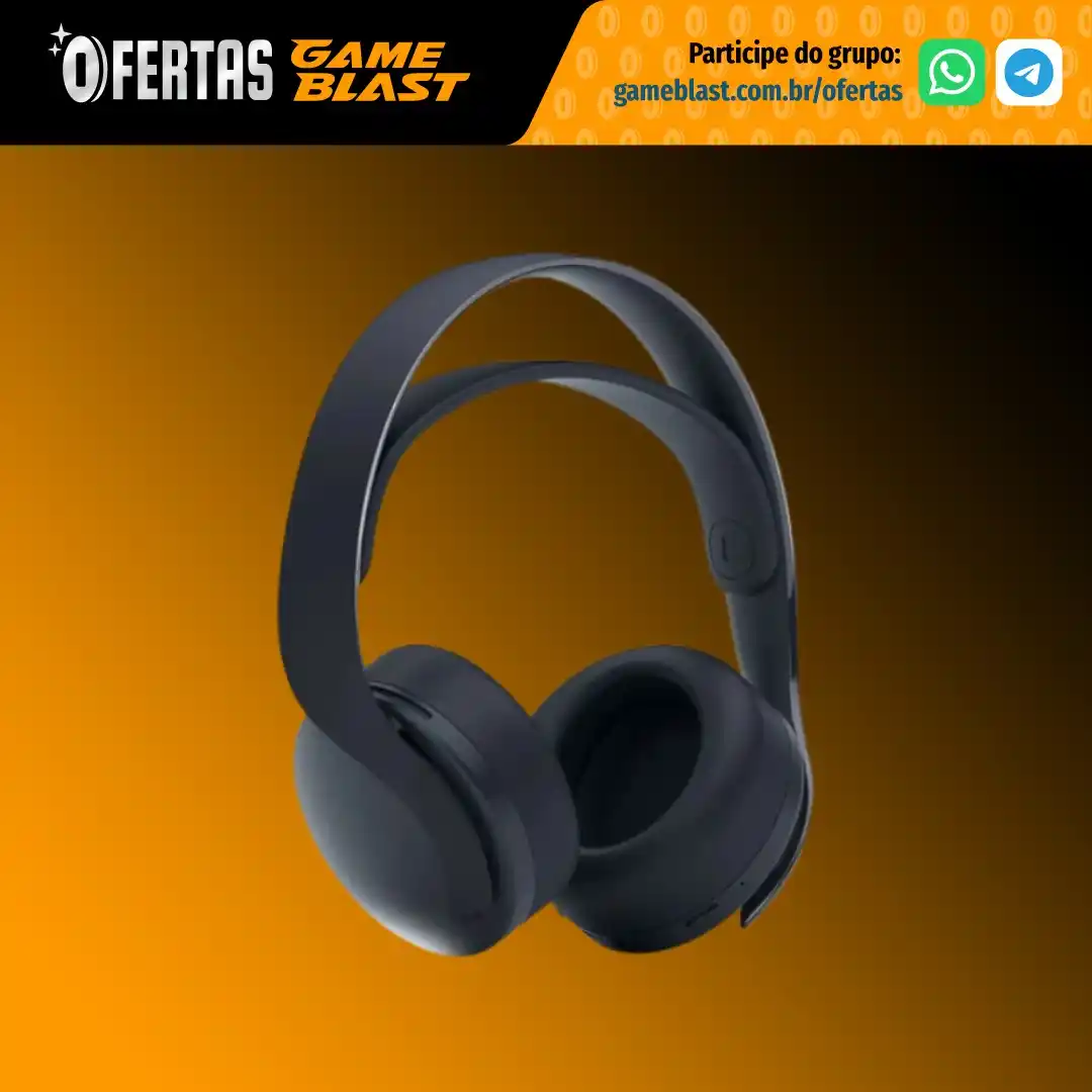 Image from Ofertas GameBlast: 👾 *Headset sem fio Pulse 3D* (via Mercado Livre) * Compatível com PC,...