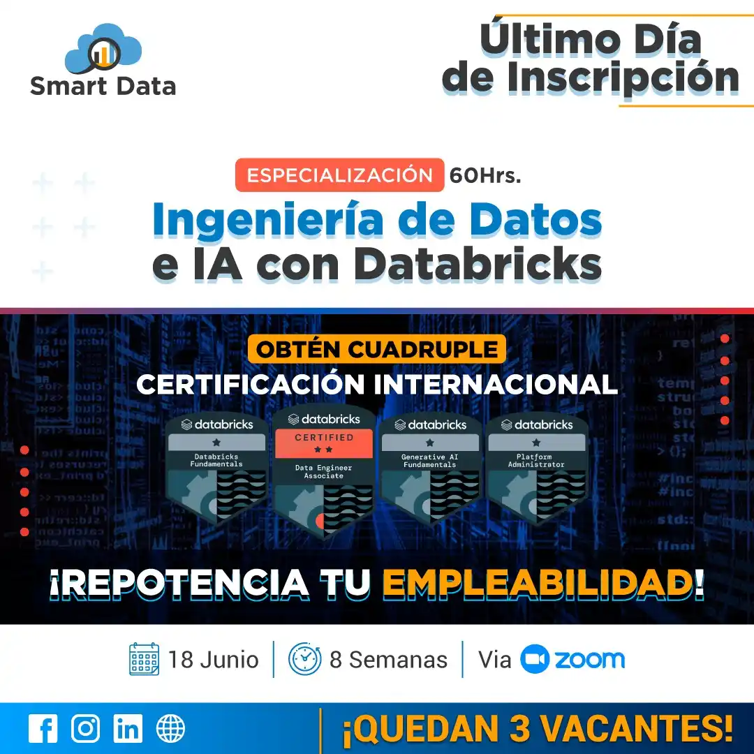 Image from Smart Data: 🚀 ¡Inicia tu camino hacia la élite del dato!  ✅ Aprende a construir E...