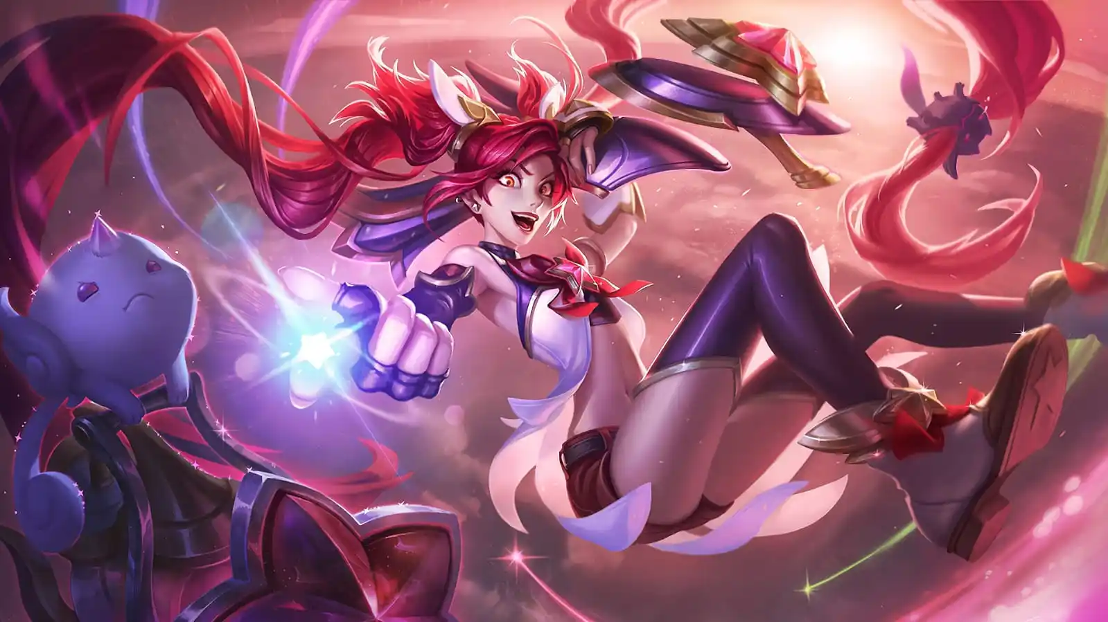 Image from Doutora Evelynn 💞: ✧ Jinx Guardiã Estelar Mítica | Wild Rift » Há rumores de que Jinx Gu...