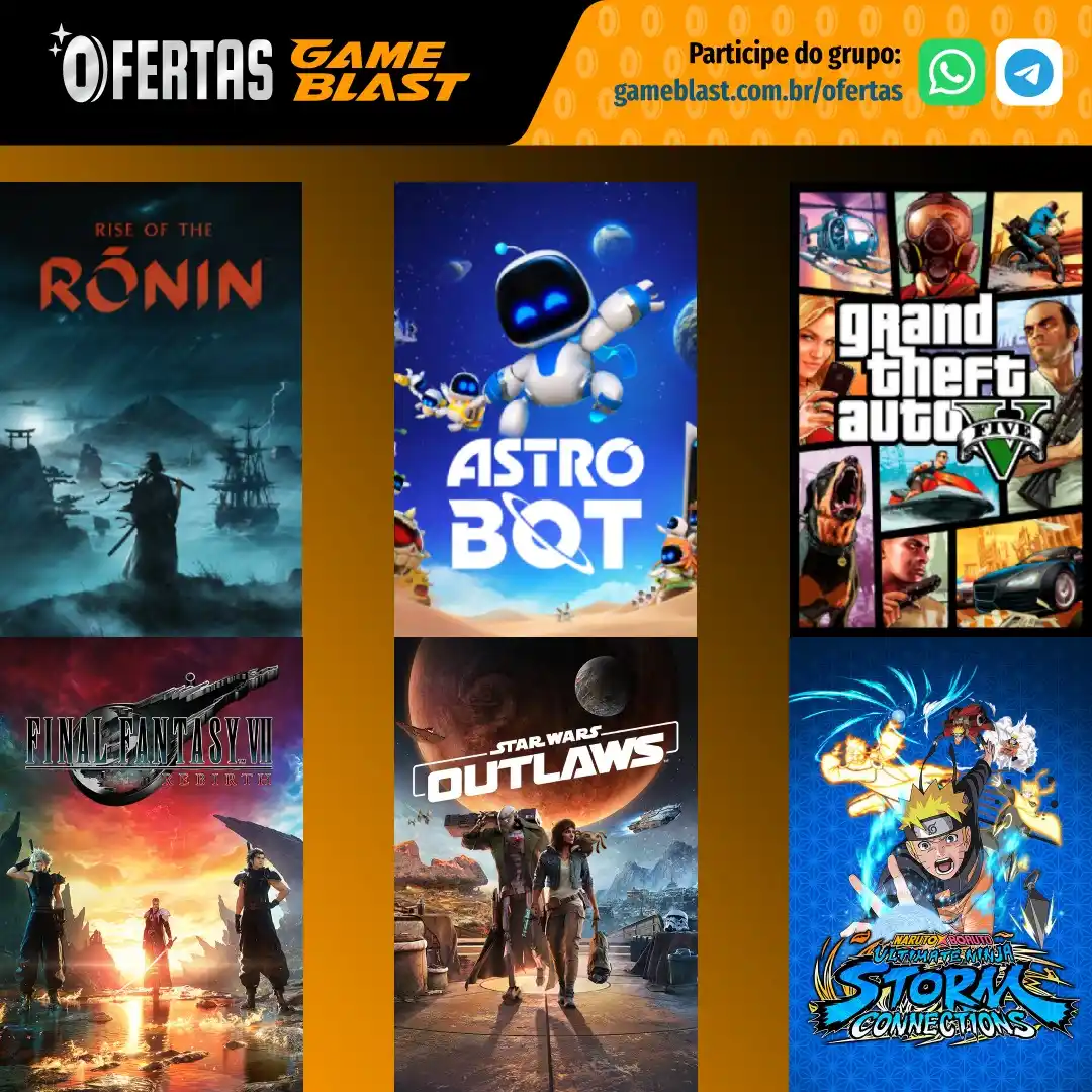 Image from Ofertas GameBlast: 👾 *Jogos para PS5 com desconto usando cupom* (via Mercado Livre) * Jo...