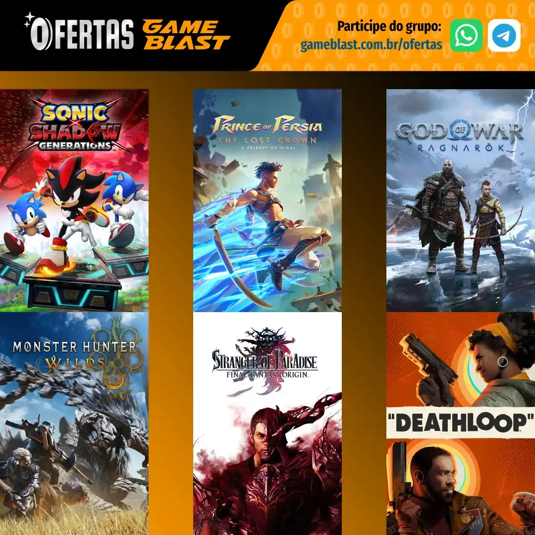 Image from Ofertas GameBlast: 👾 *Jogos para PS5 com desconto usando cupom* (via Mercado Livre) * Jo...