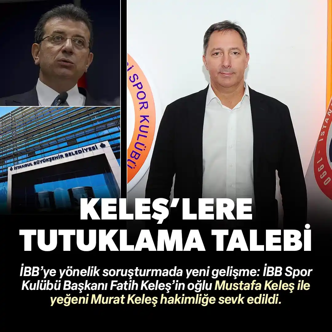 Image from Yeni Şafak: Keleş'lere tutuklama talebi: Yolsuzluk soruşturmasında çember daralıyo...