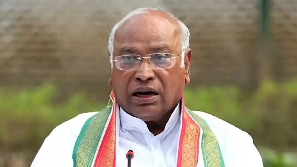 Image from Times of Senapati: *Kharge Slams Modi Govt Over MGNREGA Spending Cap, Calls It ‘Crime Aga...