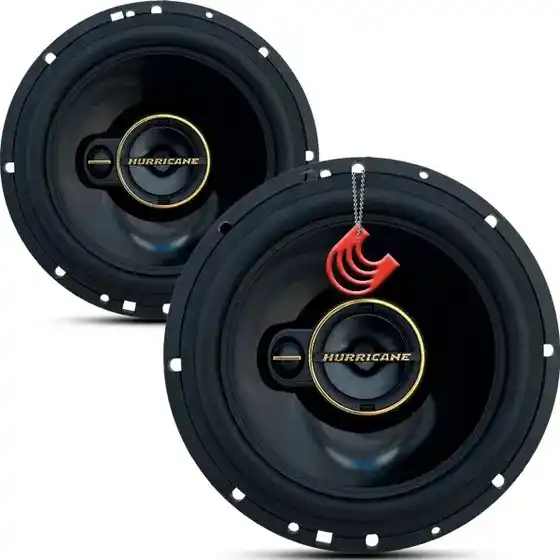 Image from Magazine Rafael Saturno Ofertas ,Descontos e Promoções (OFICIAL): *Kit Falante Portas 6 polegadas 120w Triaxial Hurricane Aurum A6T Auto...