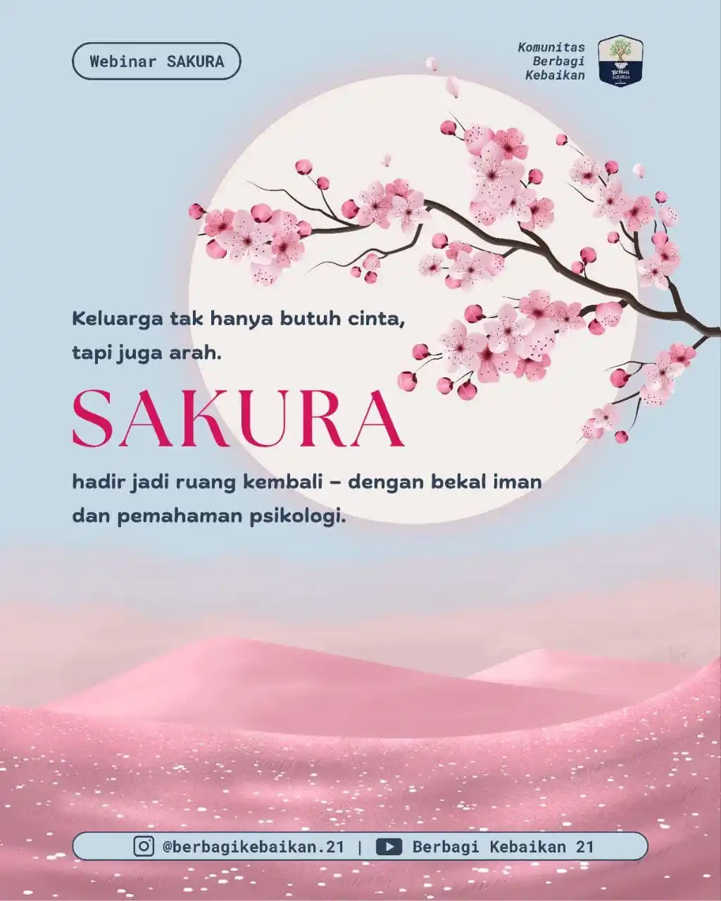 Image from Berbagi Kebaikan Community: Kita semua ingin keluarga yang harmonis. Tapi jalan menuju ke sana tid...