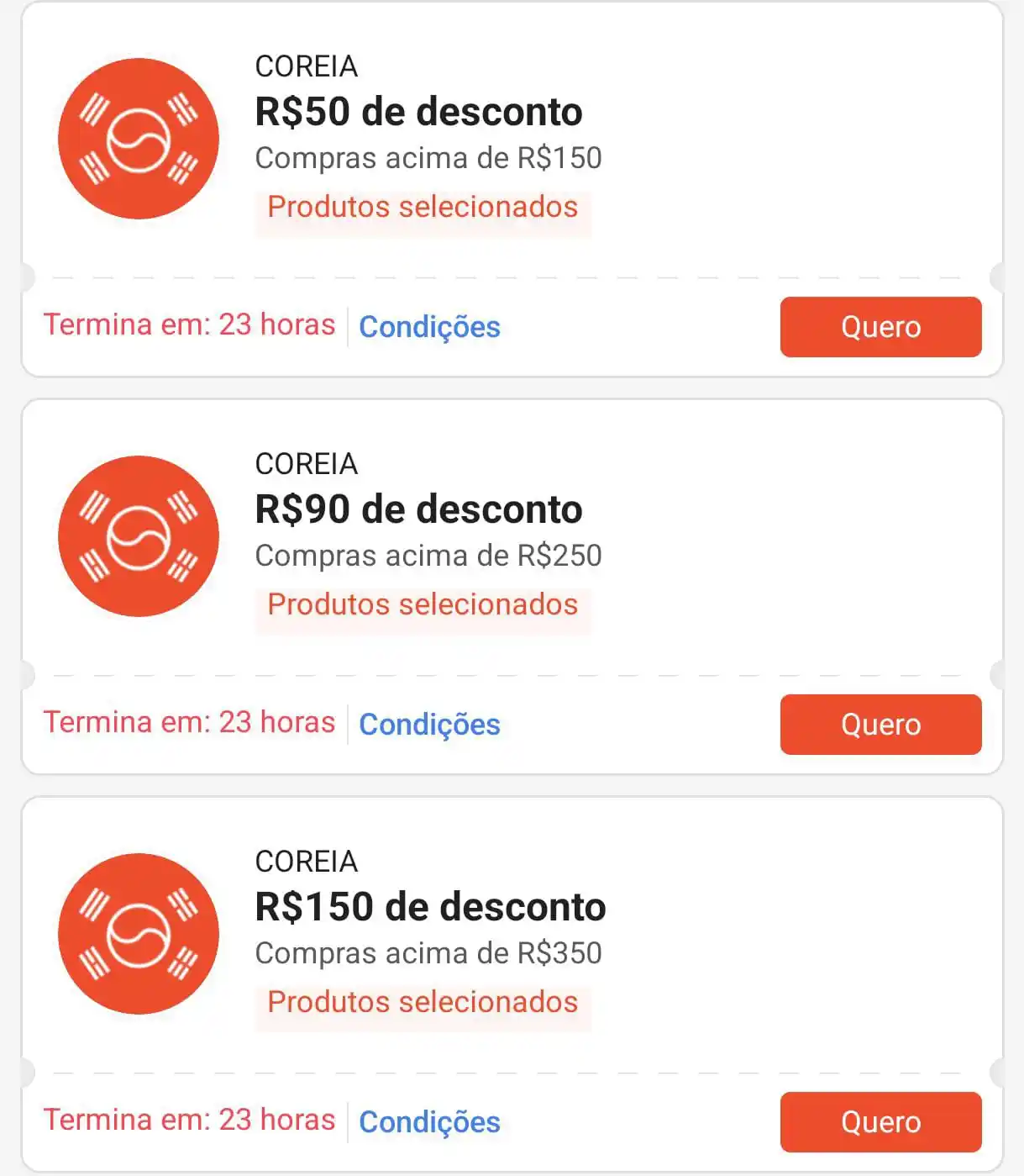 Image from Promoção de Livro: 🇰🇷 *Cupons | Produtos da Coreia* s.shopee.com.br/2LMhziNNAG...