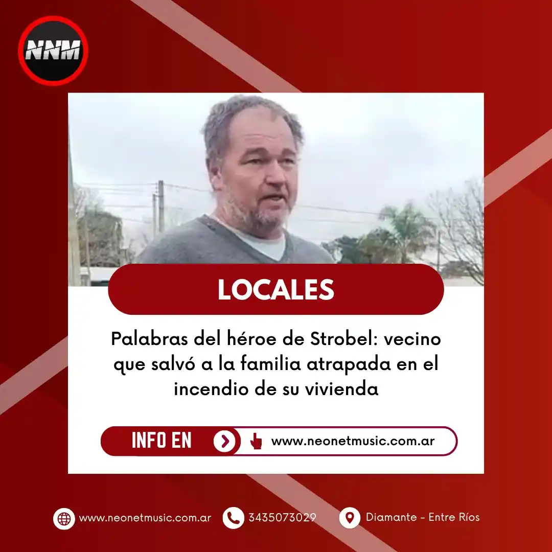 Image from Neo Net Music (Noticias): 🌃🚨 La madrugada del 10 de junio en Strobel (departamento Diamante) q...