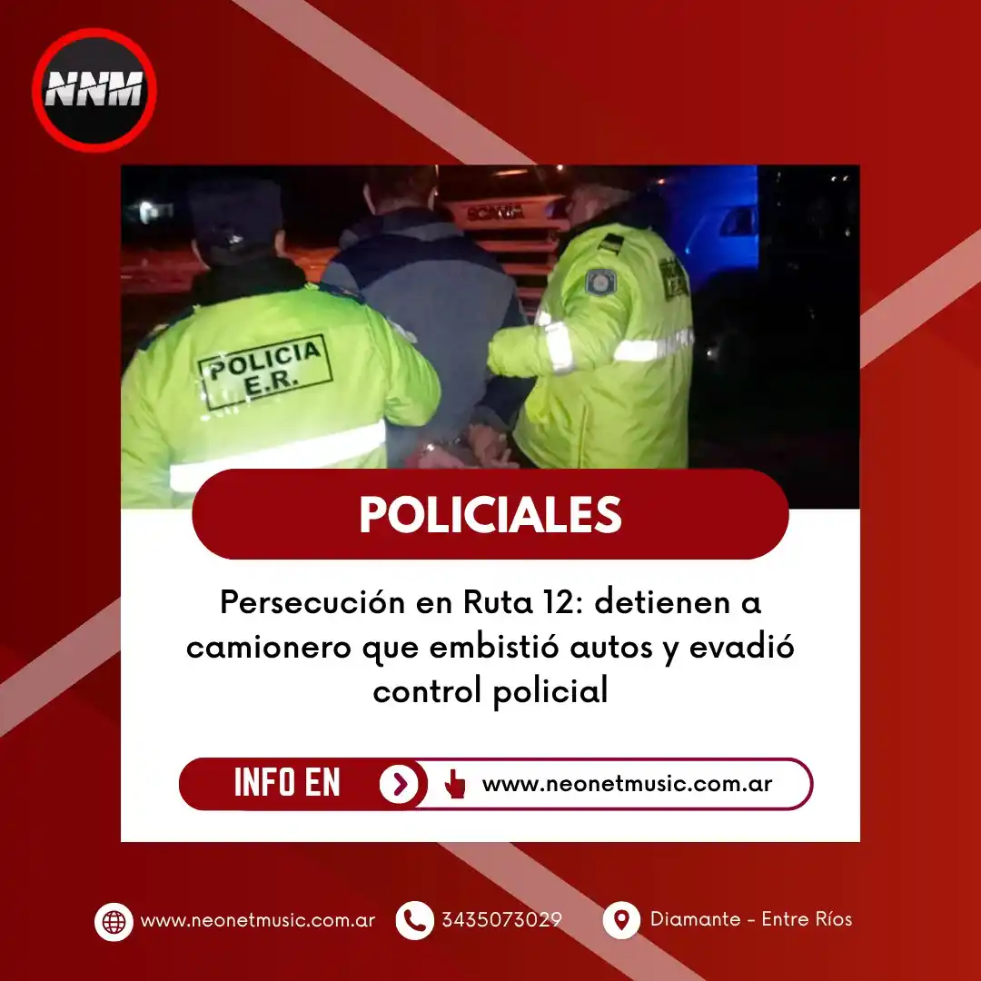 Image from Neo Net Music (Noticias): 🛣️💥 La noche del miércoles se volvió un caos sobre la Ruta Nacional ...