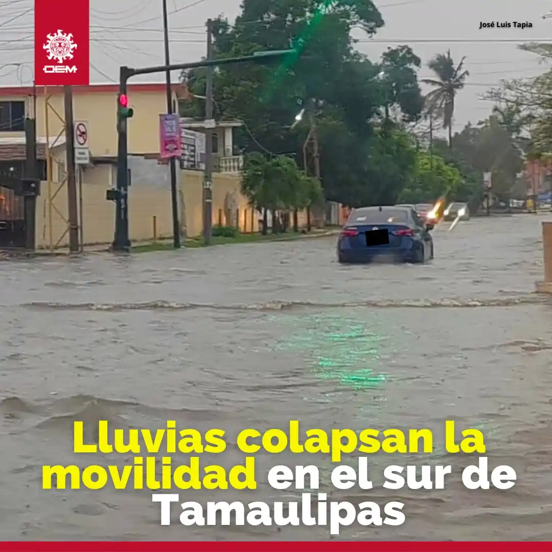 Image from EL SOL DE TAMPICO: 😰 *Las lluvias que azotan este viernes la zona sur de Tamaulipas han ...
